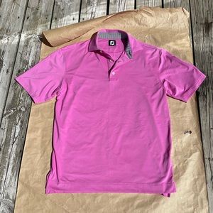 Men’s FootJoy Golf polo Sz M, loose fit.